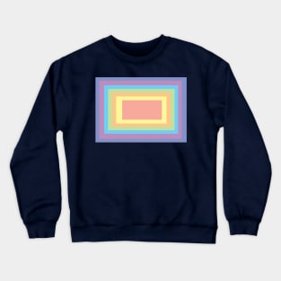 Colorful rectangle design Crewneck Sweatshirt